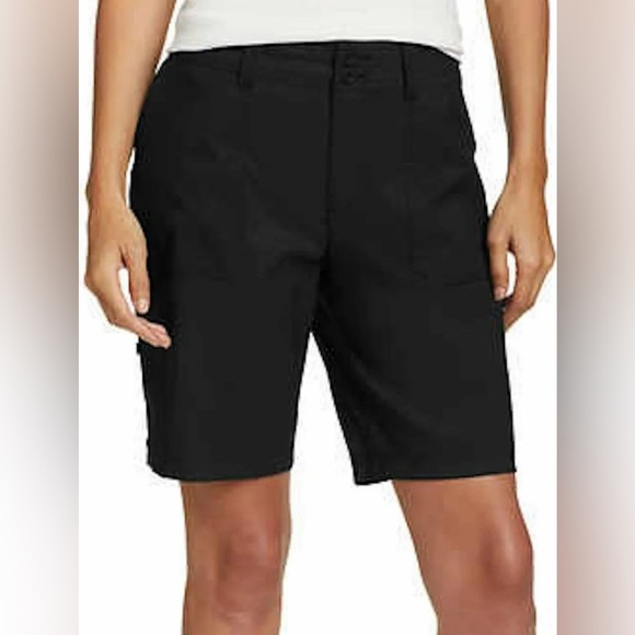 Eddie Bauer Rolled Hem Bermuda Shorts - Picture 4 of 12